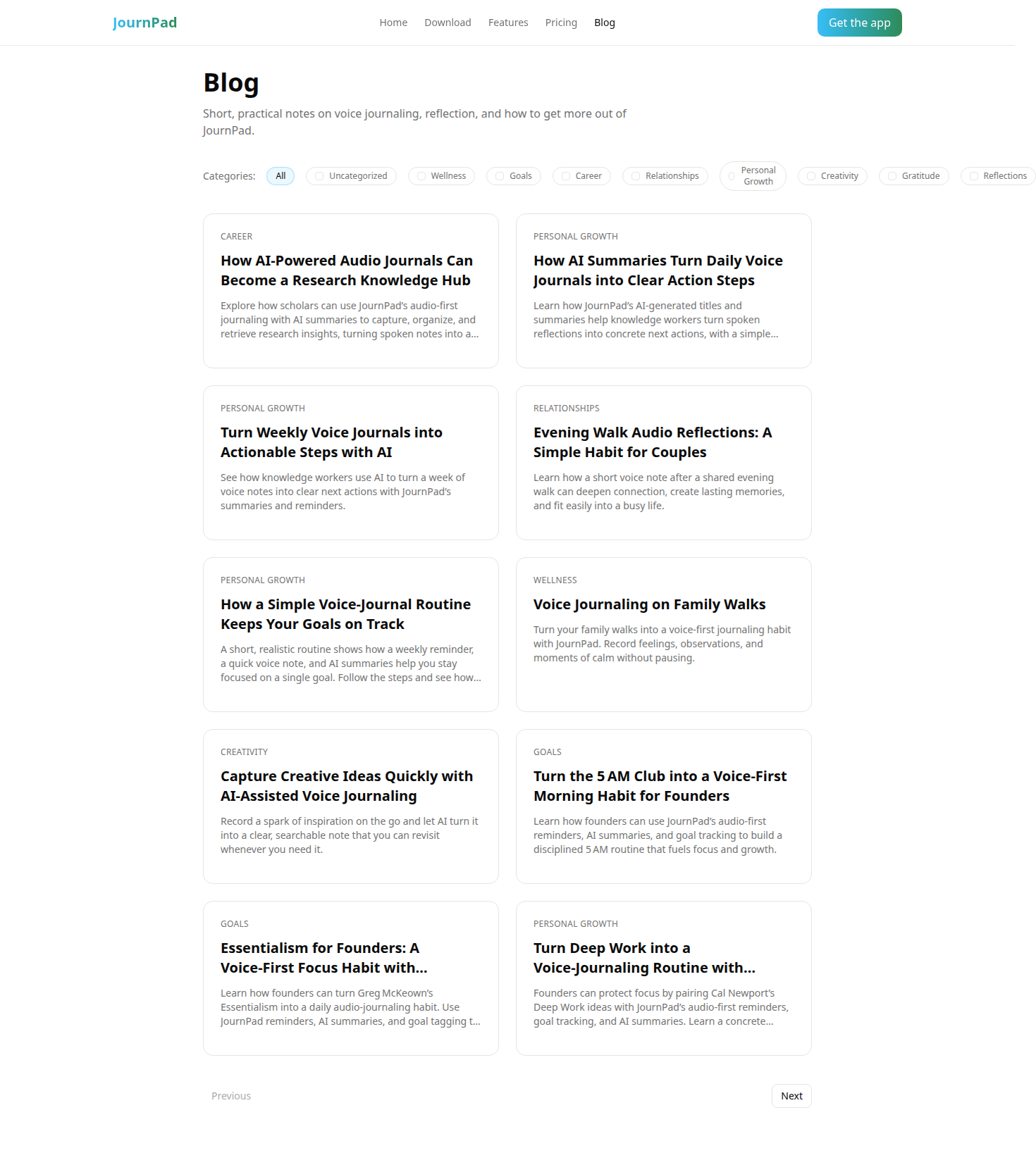 AI Blog Writing Agent screenshot